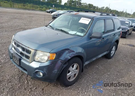 2010 Ford Escape Xlt из США, поврежденный, VIN 1FMCU9D79AKA33934